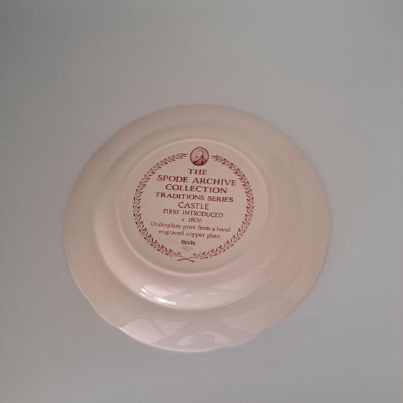 Spode Archive Collection Traditions Series Castle Plate - Picture 8 of 9